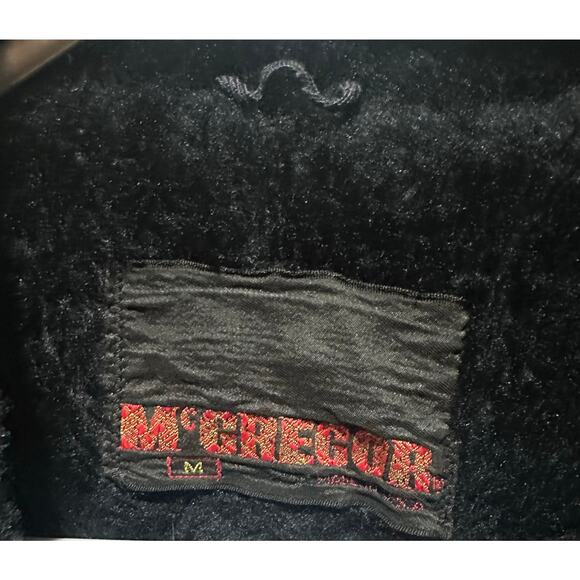 Vintage McGregor 50s 60s Wool Plaid Tweed Lined Car Coat Size Medium RARE! - Picture 4 of 8